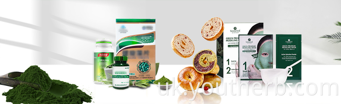 raw organic spirulina powder